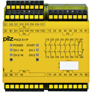 皮尔磁 pilz 继电器 PNOZ X11P C 24VAC 24VDC 7n/o 1n/c 2s