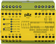 pilz 继电器 皮尔磁 PU3Z 120-240VAC 3n/o 1n/c 6so
